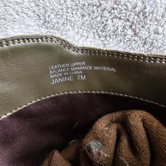 NEW Violet & Red Women's Janine Slouch Suede Leather Boots Size 7M Olive Green - Picture 5 of 9